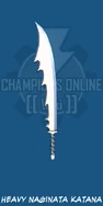 Heavy Naginata Katana