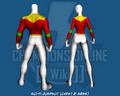 Sci-fi Jumpsuit (Chest & Arms) - Back