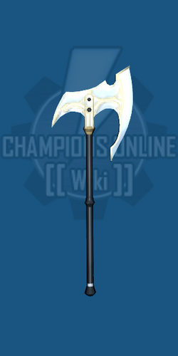 Costume Weapons: Heavy Bat-wing Scythe, Champions Online Wiki