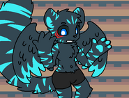 Prank Call Winged-Feline Transfur (Non-Dev Oc)