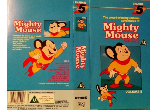 Mighty Mouse - Volume 3 | Channel 5 Video Wiki | Fandom