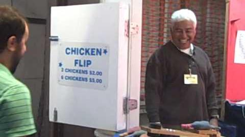 Abed Chicken Flipping