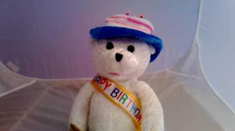 Chantilly lane happy sales birthday bear