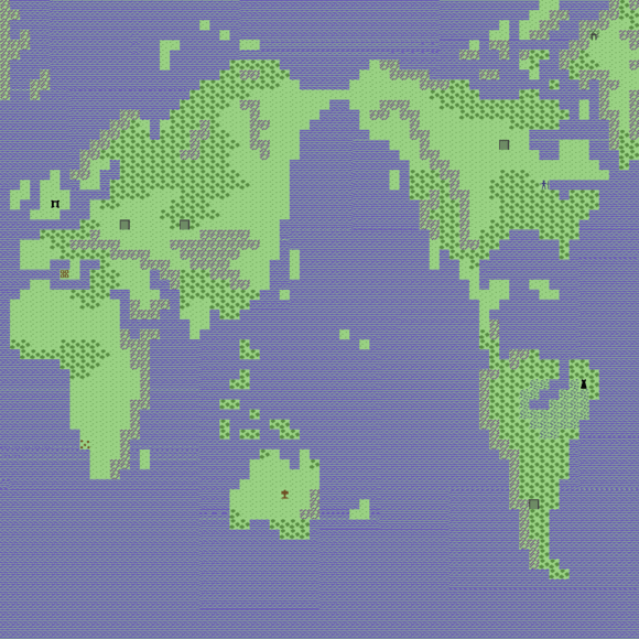 Falkland Islands map cross stitch pattern with a heart for Stanley