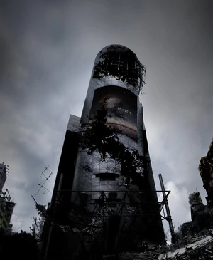 Shibuya 107 after the earthquake