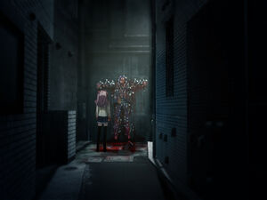 ’s hallucination of the Cruc-affixion with  present