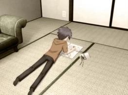 Takumi when he was a child.