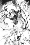 Sieg fights Gil Balor with the claymore in the novels.