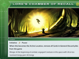 Lore's Chamber of Recall