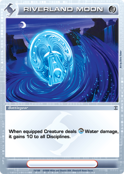Forged Unity Battlegear Chaotic Card Details about   Riverland Moon 