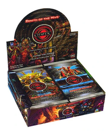 chaotic forged unity booster box Amazon.com: Chaotic Card Game Booster Box Zenith of the Hive 24 packs of 9  cards : Toys & Games main image 0