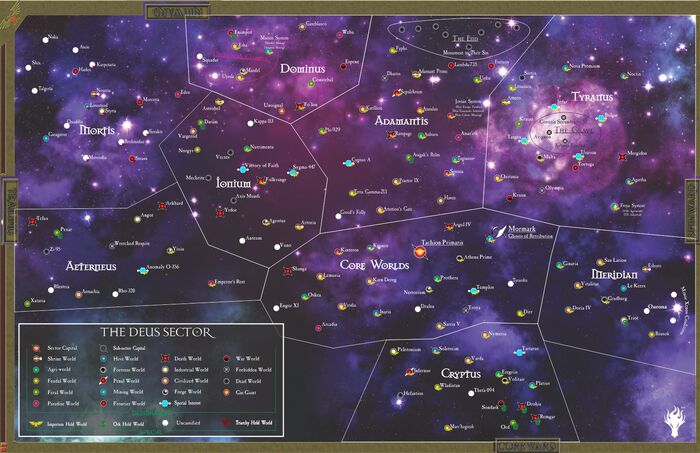 Sector Deus Map