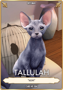 Card 4 - Tallulah