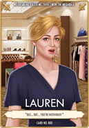 Card 3 - Lauren