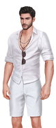 Banner Jennings White Summer Outfit