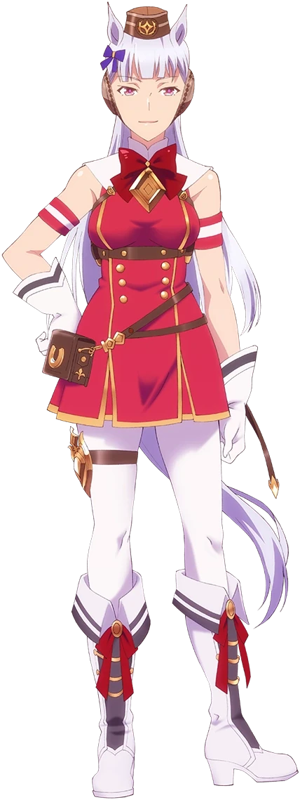 slim fit dress slacks Mejiro McQueen & Gold Ship Uma Musume : Pretty Derby Holographic Card –  Kado Supplies main image 1