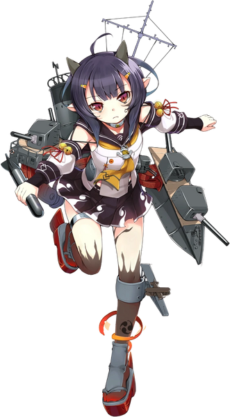 Abukuma (Azur Lane) Render 01