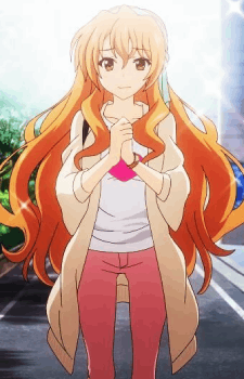 daily orange anime characters on X: the orange anime character of the day  is kouko kaga from golden time!  / X