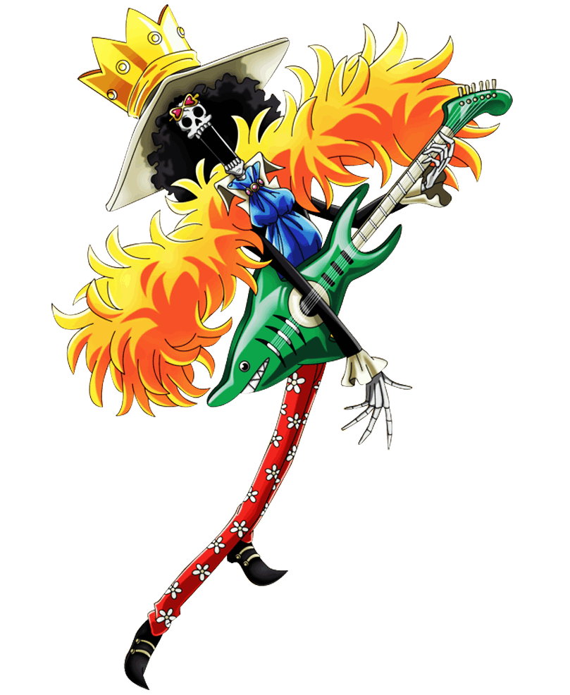 Brook (background : Flame ver.) 「 ONE PIECE FILM: Z Character