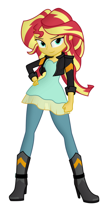 Sunset Shimmer Render 01