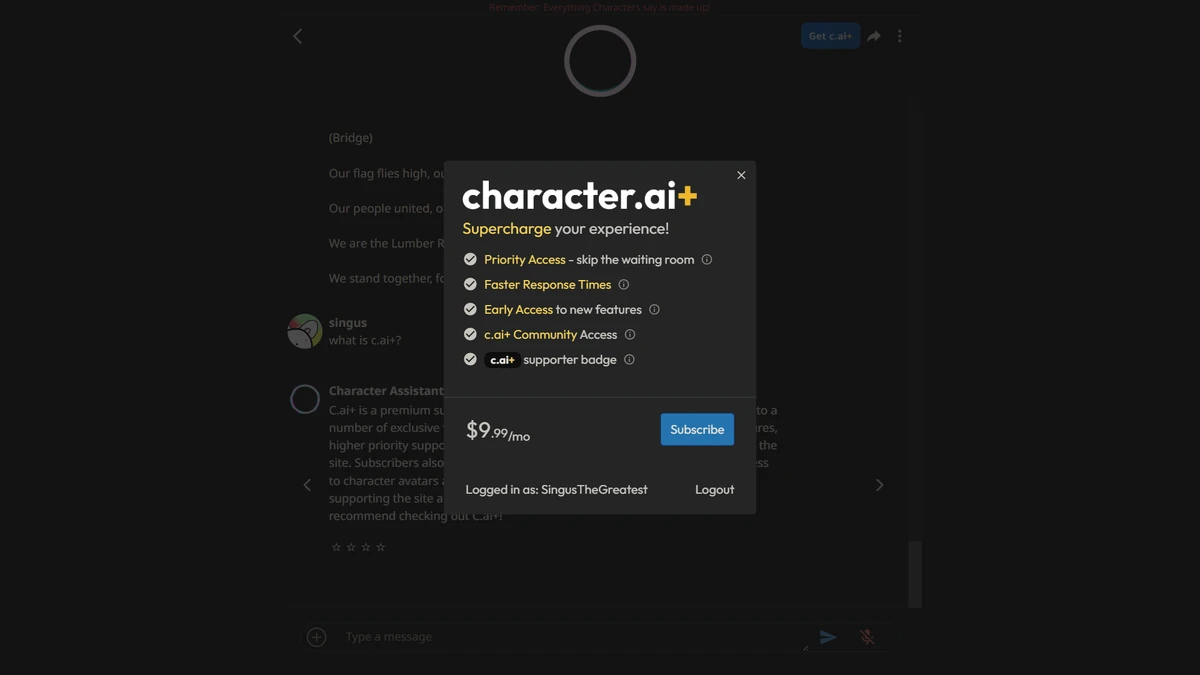 Character.AI Pricing: What Does It Cost?