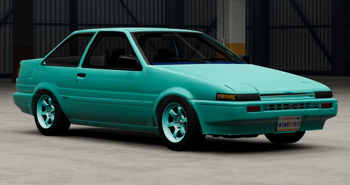 AE86 土屋圭一 R/C ADVAN TRUENO Toyota SPRINTER TRUENO (AE86) DRIFT KING Keiichi Tsuchiya