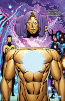 The new Living Tribunal, previously a version of Adam Warlock