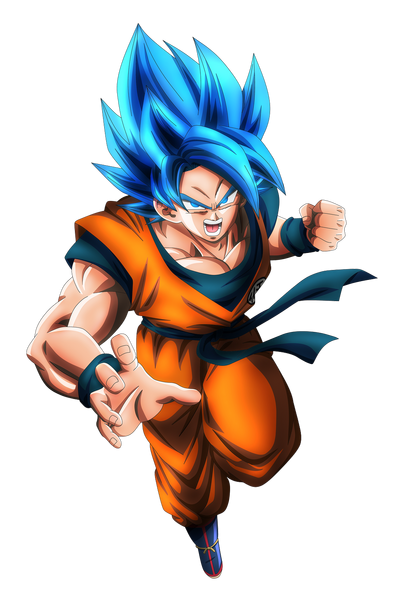 Super Saiyan Blue Goku Universal Survival, Son Goku transparent