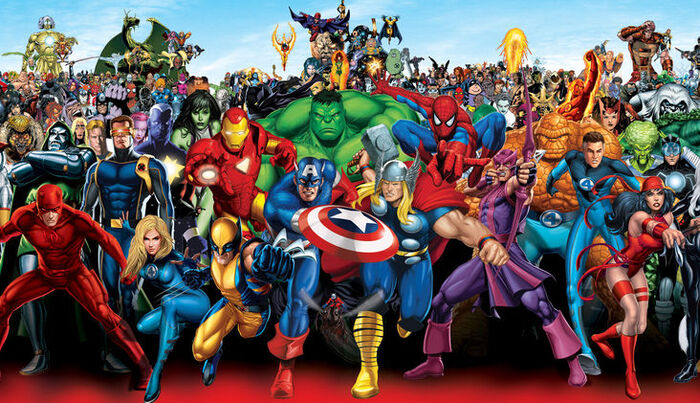 the avengers comic characters