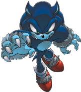 Werehog Sonic.