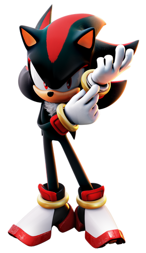 Shadow The Hedgehog Render, HD Png Download - vhv