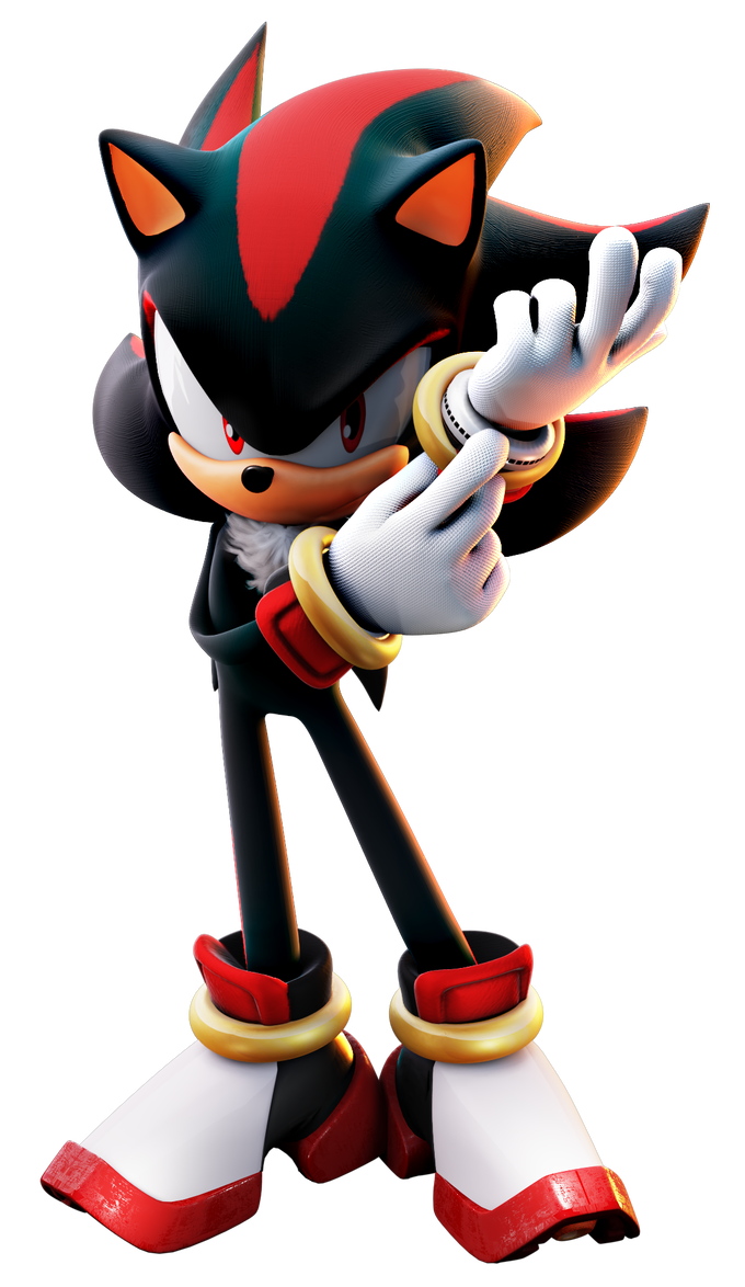 Shadow Sonic the hedgehog png