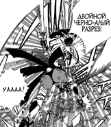 (рис.37) Двойной черно-алый разрез