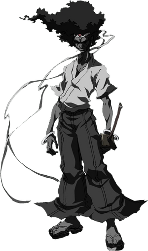 Is this canon or not? : r/afrosamurai