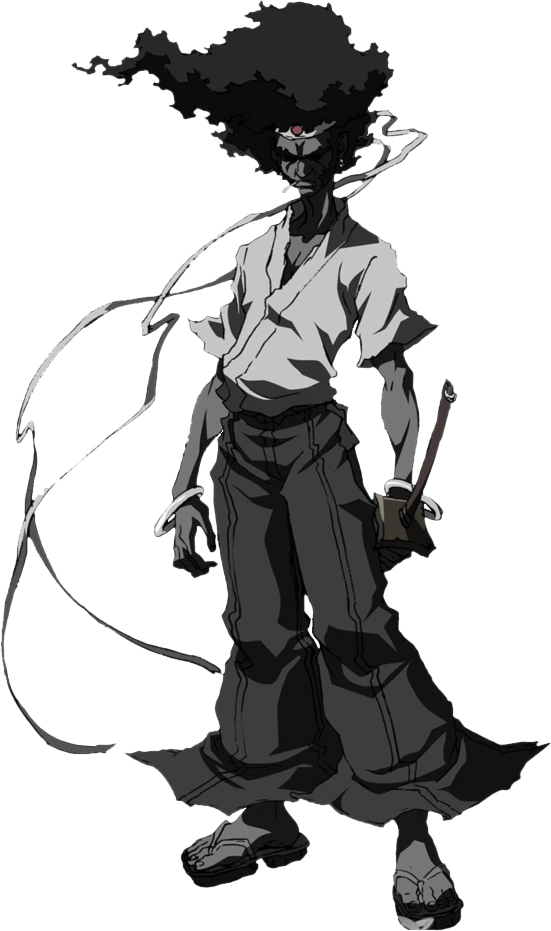 Afro samurai Character Paint By Numbers