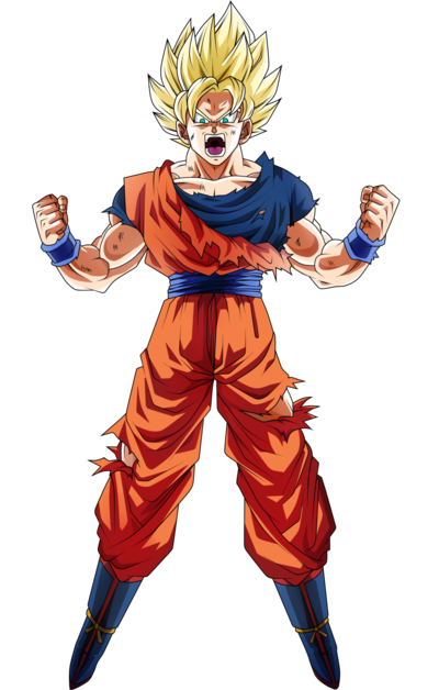 goku and vegeta super saiyan god fusion