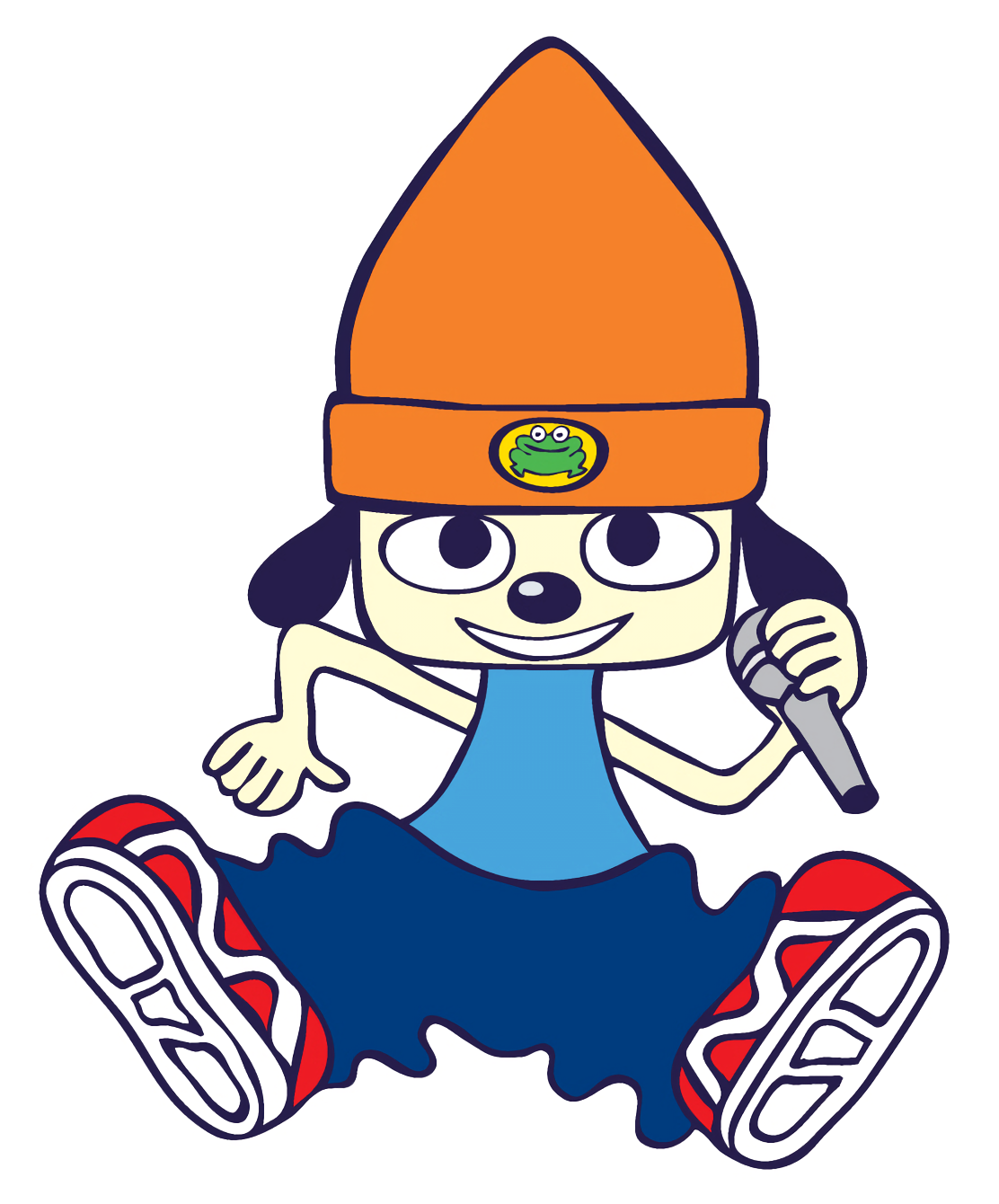 It's summer 2021, and since I love PaRappa Rappa and Prince Fleaswallow  from Parappa the Rapper because they're my favourite characters, I decided  to draw them surfing in their new swimsuits. Here's