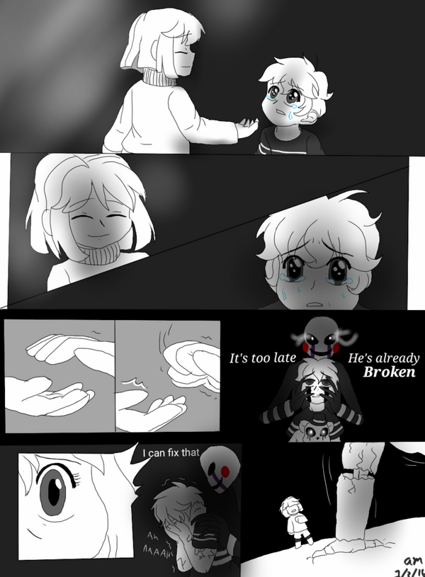 Kid befriends animatronic is the best trope within any FNAF