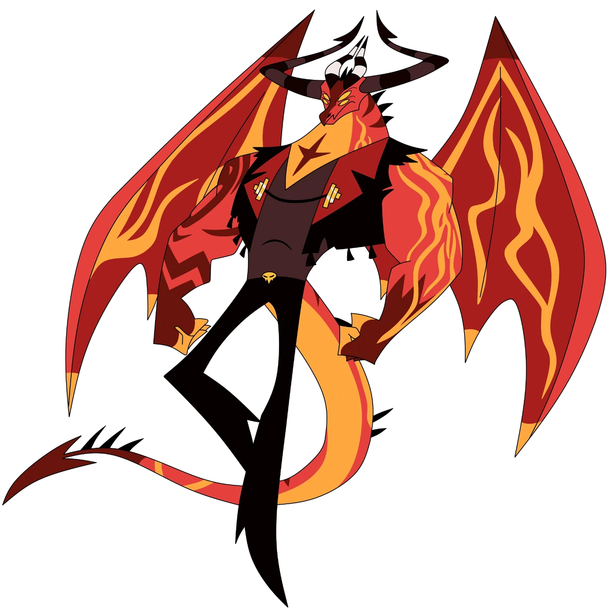 Satan (Canon, Helluva Boss)/MemeLordGamer Trap | Character Stats and ...