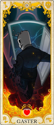 Gaster tarot card