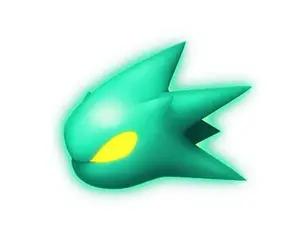 Sonic using Cyan Laser