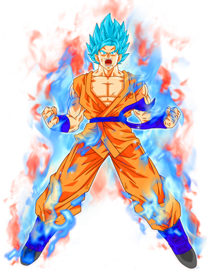 Goku Super Saiyan God Blue 🩵🔥 . . Tools ~ GRAPH 1000 FOR PRO 0.3