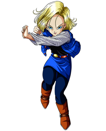 ✨raiann18✨ Long-haired Android 18 (Art by Rebirthkamisen) : r