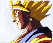 A cel of Super Vegetto