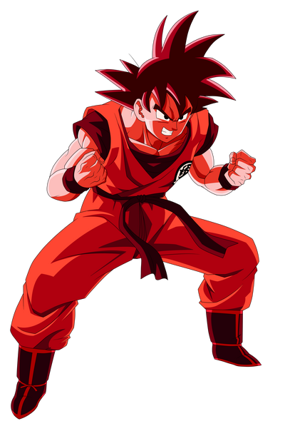 Goku kaioken render