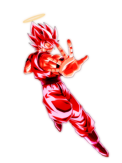 Goku Super Saiyan Blue Kaioken x20 / Surpass Your Limits | Sticker