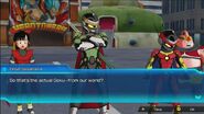 Alternate versions of Goku and Vegeta exist within Beat's World.
