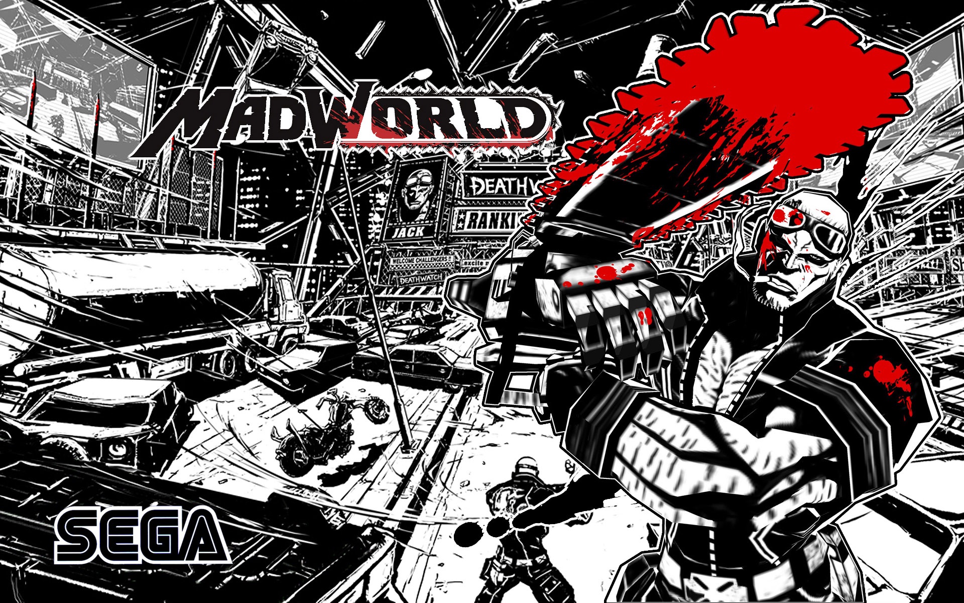 MadWorld Concept Art & Characters