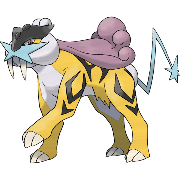 raikou (pokemon) drawn by vergolophus