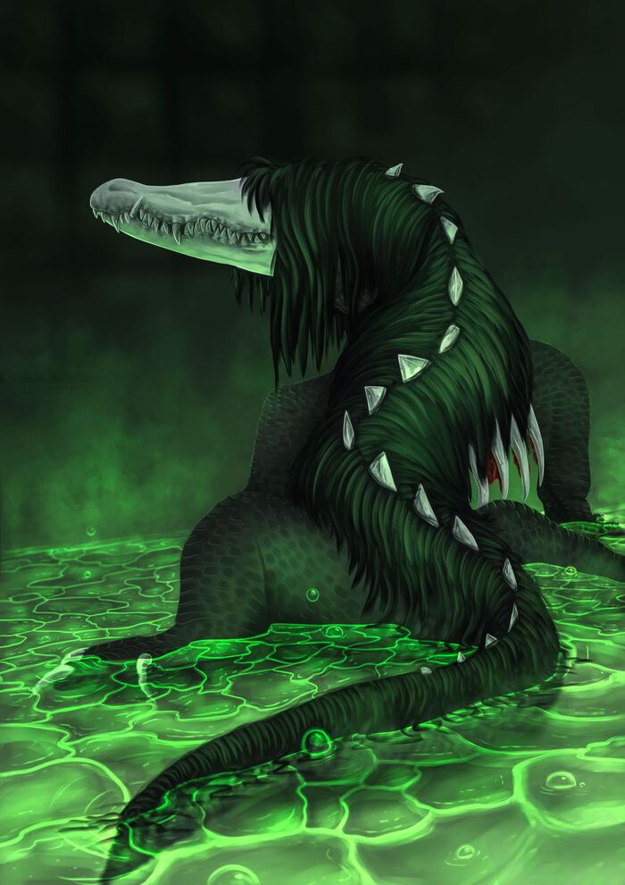 Scp-682 by CharybdisM0ns on DeviantArt